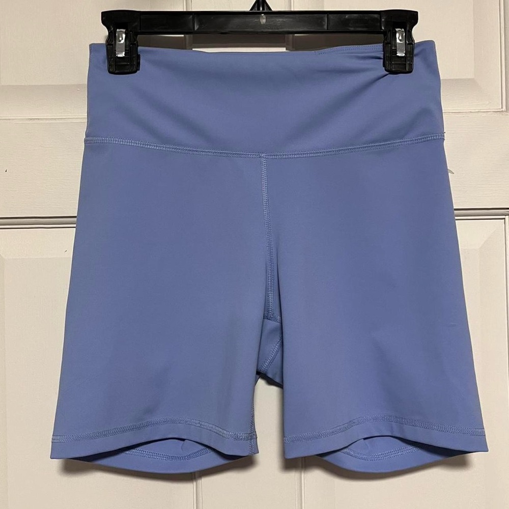 Blue Old Navy Active Powersoft High-rise bike shorts